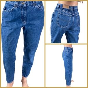 Vintage Lee Riders High Waisted Tapered Mom Jeans